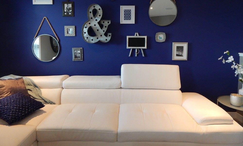 Clean White Couch